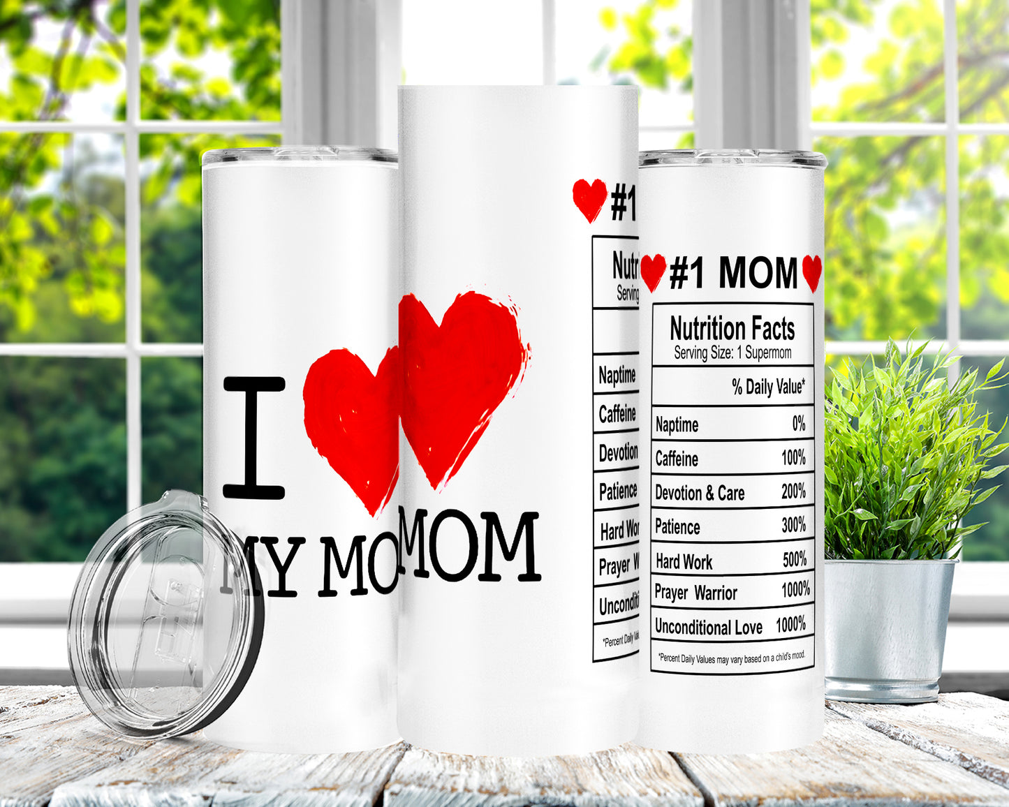 I love you Mom tumbler